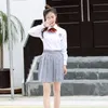 Clothing Sets Female School Uniforms Set Fashion Wind Suit High Male Students Uniform Skirt Suits Couple