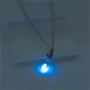 2022 Moda klepsydra świetlisty naszyjnik wiszący lśnienie w ciemnym pustym świetle naszyjnik biżuteria Halloween prezenty GC1440