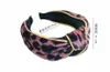 Moda Leopard Mulheres Headband Meninas Cabelo Sticks Princesa Designer Headbands Acessórios para Bandas Head