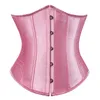 Sous le buste Sexy femmes sous-vêtements taille minceur corps Shaper haut pour les femmes Steampunk à lacets Corset ceinture blanc 2206288551789