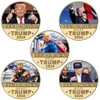 Arts I WILL BE BACK RE-ELECT TRUMP 2024 Coin President Donald Trump Fake Money