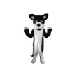 Halloween hochwertiges Husky Hund Wolf Maskottchen Kostüm Cartoon Anime Thema Charakter Weihnachten Karneval Party Fancy Kostüme Erwachsene