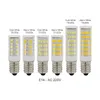 E14 LED lamba 3W 4W 5W 220V 230V Seramik Işık SMD 2835 Mısır Ampulü Mum Avizesi için Halojen Halojen H220428