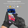 OZERO Heren Touchscreen Lederen Motorhandschoen Outdoor sport Volledige Vinger Fietsen Mountainbike Guantes Moto Handschoenen 220622