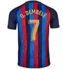 22 23 Lewandowski Ansu Fati Soccer koszulka piłkarska Memphis Pedri Ferran 2022 2023 Adama F. de Jong Dest koszula Barcelonas Kit Kit Men Men Long Rleeves Camisetas de Football