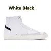 Blazer meados 77 77 Vintage High Low Platform Men Women Casual Sneaker Sneaker Catechu Black White Navy Popcorn Foam
