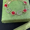 Vintage diamentowa bransoletka designerska biżuteria do damskiej łańcucha klejnotów