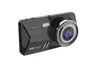 BX70 CAR DVR DASHCAM 4 "IPS 듀얼 렌즈 FHD 1080P 대시 보드 카메라 170도 차량 레코더 G 센서 주차 모니터 등록 기관