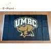 Drapeau NCAA UMBC Retrievers 3*5 pieds (90cm x 150cm), drapeaux en Polyester, bannière de décoration volante, drapeau de jardin de maison, cadeaux de fête