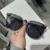Солнцезащитные очки классические винтажные квадратные женщины Мужчины дизайнер бренд негабаритный ретро -черный роскошный солнце