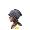 Beanie/Skull Caps Autumn Winter Europe Women Letters Hat Beanies Skl Big Girls Lady Hat Hats Drop Delivery Fashion Accessories Scar Dhjnm