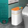 Smart Inductie Prullenbak Automatische Vuilnisbak Emmer Vuilnis Badkamer voor Keuken Elektrisch Type Touch Prullenbak Papiermand 220408228n