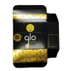 GLO-extracten vape cartridge verpakking 510 schroefdraadvampen pen verstuiver e-sigaretten vapenkarren 0,8 ml glazen glazen tank olievaporizer holografische papieren doos