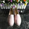 Brezentowe buty mokasyny espadryle 100% skórzane buty damskie luxe cap toe pikowanie czyste ręczne szycie damskie mieszkania luksusowe Top Quilty wiosna rozmiar 34-42