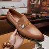 A1 22SS -Designer echte Leder -Herren Schuhe Casual Brand 2021 Luxus italienische Männer Slebringe Mode atmungsaktiv