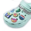 Whoelsale Custom Rubber PVC 악어 신발 장식 매력 스팸 멕시코 디자이너 어린이 선물 선물 선물 선물