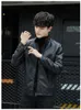 Herrenjacken Herren Leder Casual Langarm 2022 Frühling und Herbst Jacke Mantel Koreanische Version Slim Fashion Trend M-4XLMen's