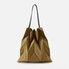5A качественная дизайнерская сумка с плиссированной сумкой для сумки на плечах эксклюзивная дизайнер с большой емкостью Canvas Women Shopping Fashion Fashing Luxury 2022 New