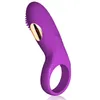 Sexspielzeug Spielzeug Masager Vibrator Massagegerät Penis Schwanz Erwachsene Produkte Männer verzögertes Spermien-Verriegelungsring Silikonaufladung Vibrationstraining Tragen A9MK