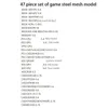 Zestawy narzędzi naprawczych 47pcs/Set Direct Heat Rebaling Universal Bezpośrednio szablony dla konsoli gry PS3 CPU PS4 GPU CXD WIIREPAIR HELE22