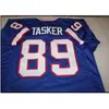 Chen37 Goodjob Men Youth women Vintage STEVE TASKER #89 SEWN STITCHED AFC CHAMPION Football Jersey size s-5XL or custom any name or number jersey