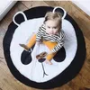 Bébé Enfants Jouer Couverture Coton Fille Garçons Jeu Tapis Chambre Étage Tapis Rond Tapis Enfants Tente Camp Tapis gym Enfants tapete infantil 220624