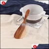 Set di stoviglie Cucina Sala da pranzo Bar Giardino di casa Strumenti da cucina Set Utensili in legno di alta qualità Forchetta Cucchiaio Coltello Zuppa Pala antiaderente Pennello per olio