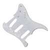 Leworęczny Pickguard Guitar Guitar Pickguard 11 otworów Zaprapanie ze śrubami do gitary elektrycznej White Pearl