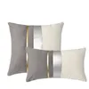 Luxury Velvet Cushion Cover 45x45cm 30x50cm Home Decor Pillow Case Patchwork Sofa Pillows Design 220623