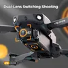 Flugzeug P8 Drohne mit Weitwinkel HD 4K 1080p Dual -Kamera -Höhe Halten Sie WiFi RC Faltbare Quadcopter Dron Geschenkspielzeug Freizeit und Unterhaltung