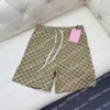 22ss homens mulheres designer shorts calça jacquard tecido bordado primavera verão homens webbing calça casual letra calças amarelo xinxinbuy s-xl