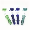 Wholesale Newest colorful Glass Tobacco Pipes Creative Bamboo Shape hand pipe for smoking dry herb