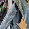 Женские куртки весенняя осень INS Emelcodery Denim Pail Loose SL 220823