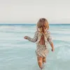 Малышки для мальчиков для мальчиков для купания Костюмы Летние KS Brand Baby Hawaii Одежда Детские Цветочные Купальники Детские Купальники Милые Бикини 220425