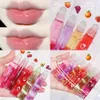 Fresh Fruit Roll-on Lip Gloss Makeup Moisturizing Clear Grape Transparent Lip Oil Long Lasting Hydrating Lipstick Liploss Cosmetics