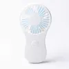 Elektriska fläktar Mini Portable Pocket Fan Cool Air Hand Hold Travel Cooler Cooling Power med 3x Batteryl29k1