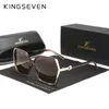 Kingseven Butterfly Design Brand Luxury Solglasögon Kvinnor Polariserad gradient Retro Sun Glasses D Sol Masculino 220511