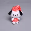 2022 10cm animaux en peluche dessin animé peluche jouets en peluche mignon imitation de gros poupées beau joli pyjamas kuromi sacs pendentif