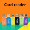 Multi-purpose mobile phone memory card reader High Speed USB 2.0 Micro SD card reader adapter 4gb 8gb 16gb 32gb 64gb TF Card2173