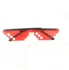 Groothandel zonnebril Pixelated Men Women Merk feestje Leukglazen Mozaïek UV400 Vintage Eyewear unisex cadeau speelgoedglazen