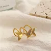 Заглядные винт назад 1pc Micro Paved Cz Zircon Butterfly Clip на серьгах для женщин золото без пирсинга