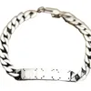 Cool Designer Skull Bracelets pour femmes Hommes Luxurys Designers Bracelet en argent Hip Hop Link Mens G Bracelets pour couple avec boîte D28148903