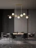 Pendelleuchten Licht Luxus LED Restaurant Kronleuchter Beleuchtung Moderne minimalistische Tischlampe Persönlichkeit kreative Bar Nordic LampPendant