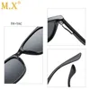 Occhiali da sole MX unisex Square Sun Glasshi da sole Sunglasi Polirizzati occhiali da sole per donne uomini W3399 220510