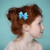 2.2 Inch Solid Hair Bows Hair Clips For Kids Girls Grosgrain Ribbon Handmade Barrettes Headwear Hair Accessories