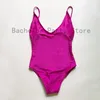 Kobieta z wyściełanych seksownych strojów kąpielowych Solidne stroje kąpielowe kobiety Regulowane paski Kąpiec Kąpiec Bodysuit Back Back Back Monokini 220505