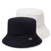 Простые однотонные мужские шляпы-ведра, двусторонние, можно носить кепку от солнца из 100 хлопка, удобная рыбацкая шляпа 2205078418545