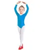 Uzun Kollu Catsuit Kostümler Leotard Child Jimnastik Teknaz Ballet Dans Yürümeye Başlıyor