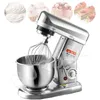 Bowl Kitchen Table Stand Cake Dough Mixer Egg Beater Cream Machine Stainless Steel