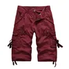 2022 Nouveau printemps hommes coton cargo shorts vêtements été culottes décontractées bermudas mode plage livraison directe denim cargo court hommes 0613